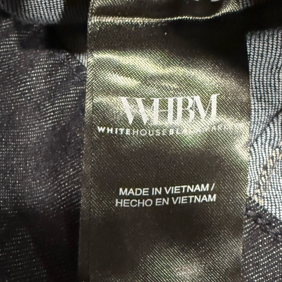 White House Black Market High-Rise Boot Sculpt Blue Denim - Picture 11 of 11